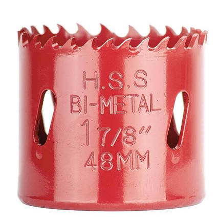 Свердел корончатий біметалічний 48 мм INTERTOOL SD-5648, фото 3