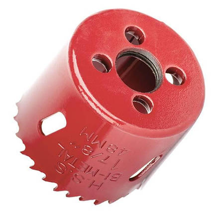 Свердел корончатий біметалічний 48 мм INTERTOOL SD-5648, фото 4