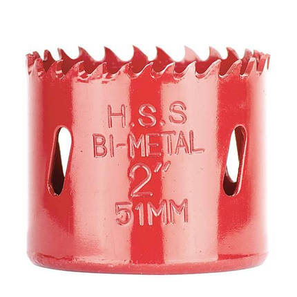 Свердел корончатий біметалічний 51 мм INTERTOOL SD-5651, фото 3