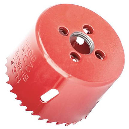 Свердел корончатий біметалічний 60 мм INTERTOOL SD-5660, фото 3