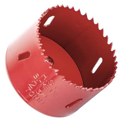 Свердел корончатий біметалічний 70 мм INTERTOOL SD-5670, фото 1
