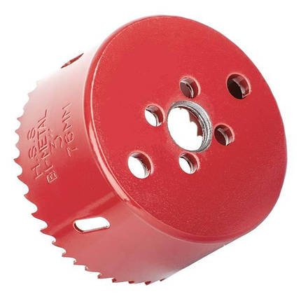 Свердел корончатий біметалічний 76 мм INTERTOOL SD-5676, фото 4