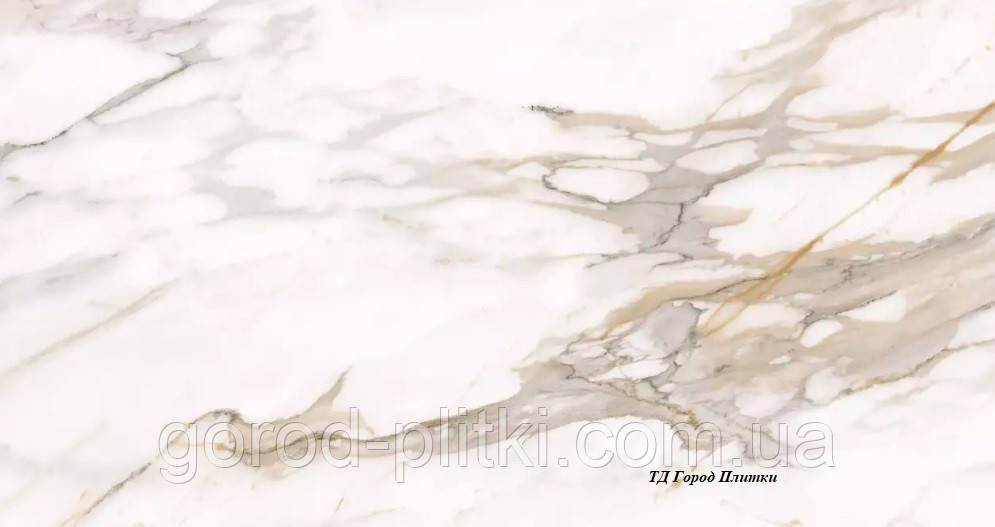 Плитка 30х90 – керамограніт Calacatta Gold F P 300x900x8 R Satin, фото 1