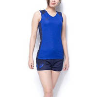 Волейбольна форма жіноча ASICS Woman Sleeveless Set Блакитний M (156861-0805)