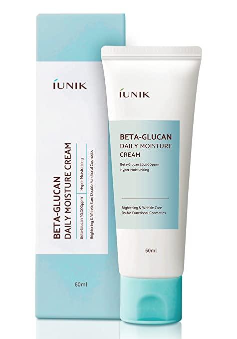Щоденний зволожуючий крем із бета-глюканом (IUNIK Beta-Glucan Daily Moisture Cream) IUNIK, 60 мл
