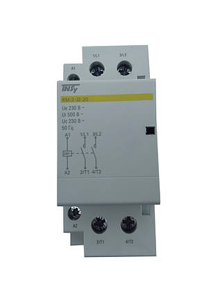 Контактор модульний КМ-2-32-20 32А 230AC 2NO 2р 2мод. TNSy5503820, фото 2