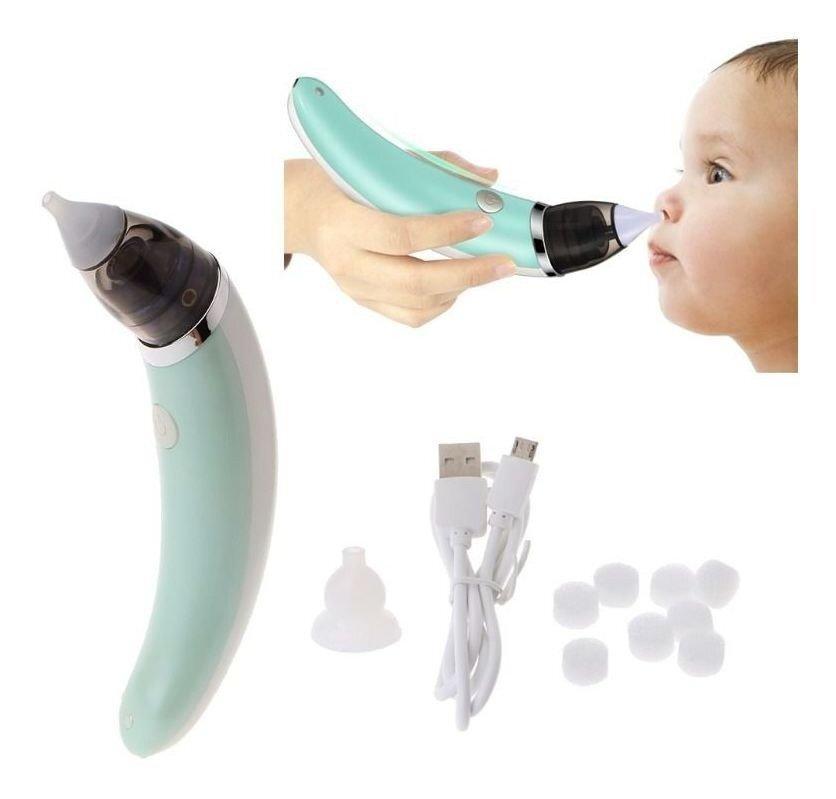 Висмоктувач соплів електронний для дітей соплевідсмоктувач дитячий аспіратор, безпечний для носа, назальний