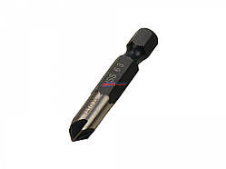 Зенкер конічний по металу HSS d:6.3mm, 40mm HEX-1/4 YATO