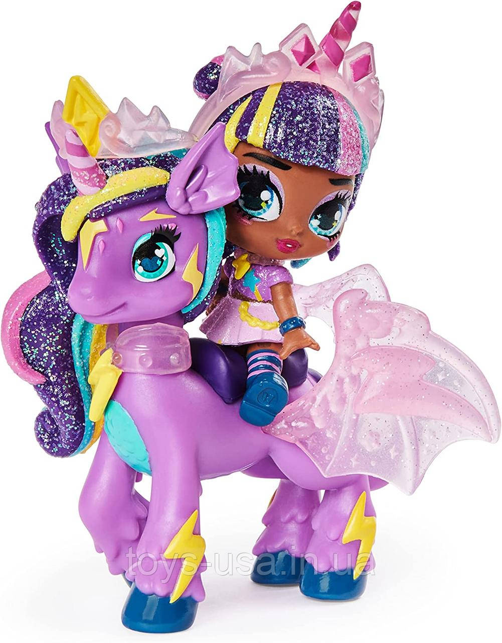 Ігровий набір Піксі та Дракон Глідер Hatchimals Pixies Riders,Moonlight Mia Pixie and Unicornix Glider