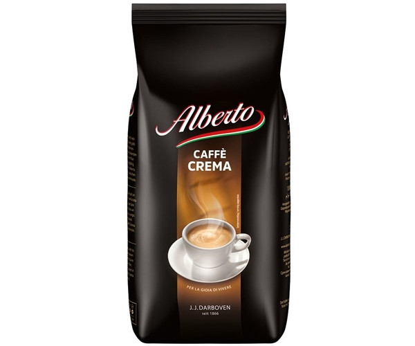 Кава J.J.Darboven Alberto Caffe Crema в зернах 1кг