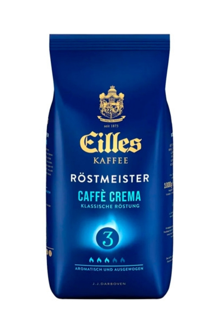 Eilles Caffe Crema кава в зернах від J. J. Darboven 1кг 100% Арабіка