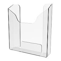 Кишеня буклетниця EKOSTAR 120х140 верт 25 мм, 1,5 мм ПЕТ