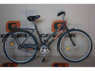 Велосипед 28 Люкс Жіночій (чорний) ТМ GENERAL