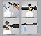 Професійна пінна насадка Profter S03 на мийку високого тиску Karcher/Vortex/Lavor, фото 9