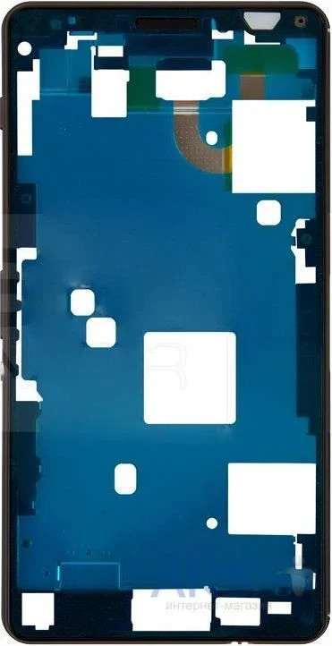 Рамка кріплення дисплея для смартфону Sony Xperia Z3 Компактний Mini D5833 чорна
