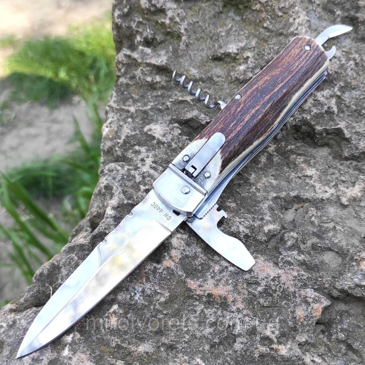 Ніж викидний GW 8042 AHPS (mikov), фото 1