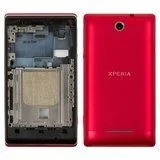 Корпус для смартфону Sony Xperia E C1503, C1504, C1505, червоний