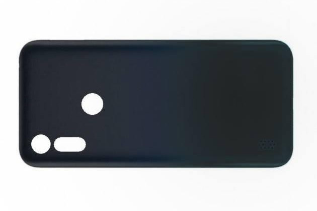 Задня кришка для смартфону Motorola E6S XT2053, чорна