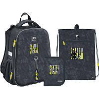 Набор Kite рюкзак + пенал + сумка для обуви SET_K22-531M-4 Skateboard
