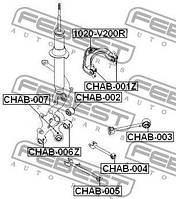 САЙЛЕНБЛОК ЗАДНИЙ ПЕРЕДНЕГО РЫЧАГА (HONDA CR-V RD4/RD5/RD6/RD7/RD9 2001-2006) FEBEST FEBEST FE CHAB-002 для