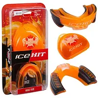 Капа боксерская односторонняя с запахом, в чехле Flamma IceHit Adult, HC-8010