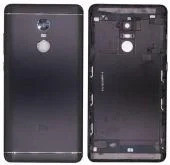 Задня кришка для смартфону Xiaomi Redmi Note 4X, чорна, з бічною кнопкою, MediaTek 4 / 64GB