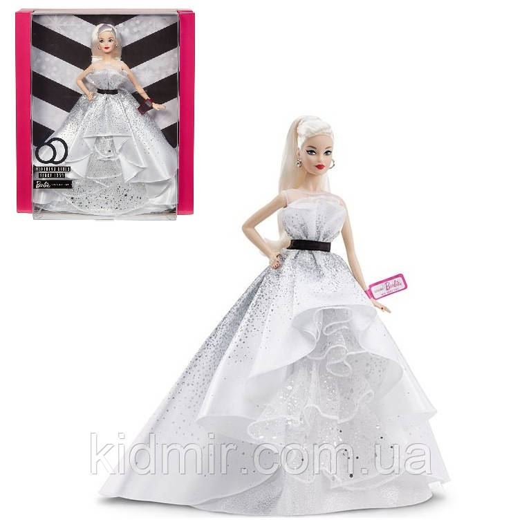 Barbie 60th Anniversary FXD88 Лялька Барбі Колекційна 60-тий Ювілей 2019