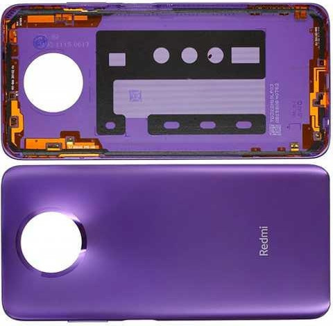 Задня кришка для смартфону Xiaomi Redmi 9T 5G, фіолетовий