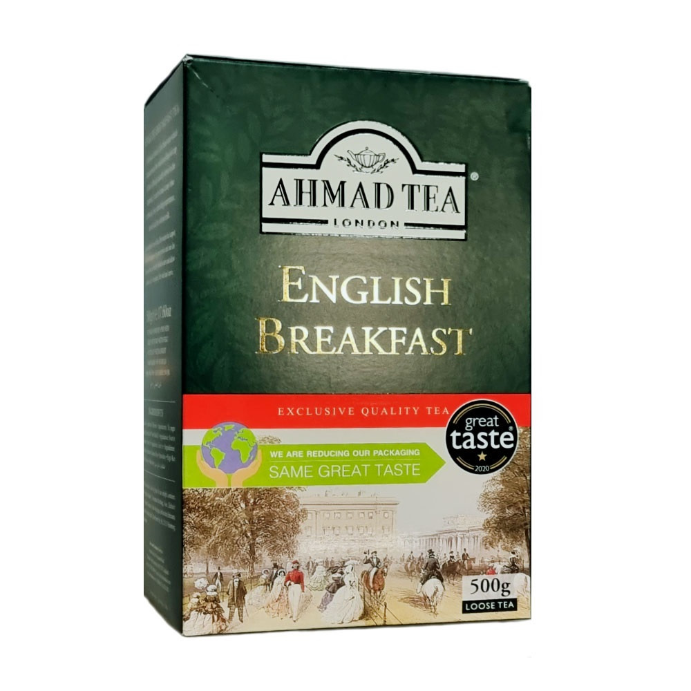 Чай Чорний Ахмад Ahmad Tea English Breakfast Крупнолистовий 500 г Шрі-Ланка
