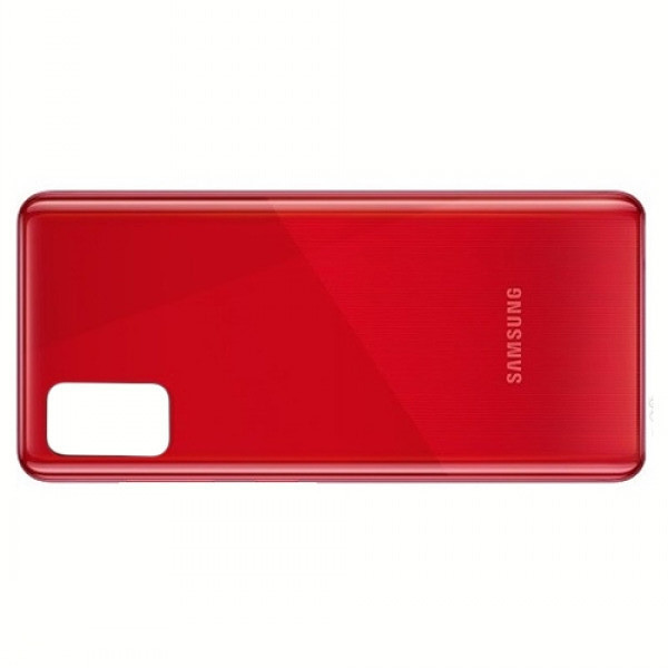 Задня панель корпусу для смартфону Samsung A415 Galaxy A41, червоний