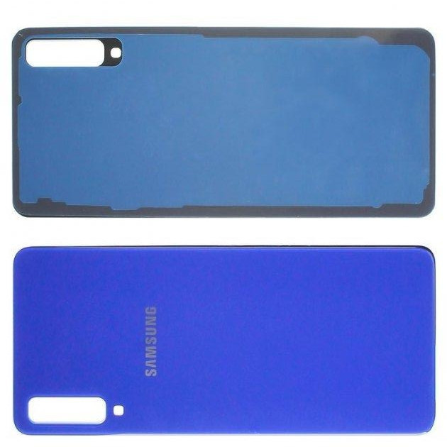 Задня панель корпусу для смартфону Samsung A750 Galaxy A7 (2018), синя