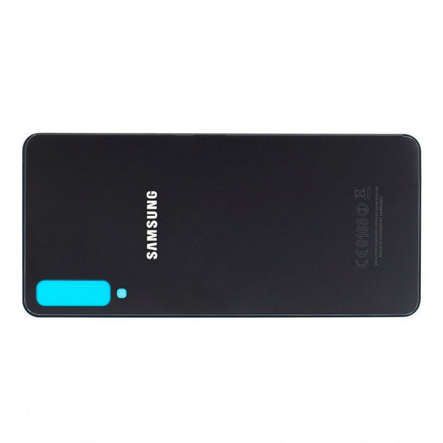 Задня кришка для смартфону Samsung A750 Galaxy A7 (2018), черная
