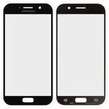 Скло корпусу Samsung A520F Galaxy A5 (2017) glass lens для переклеювання модуля, чорне
