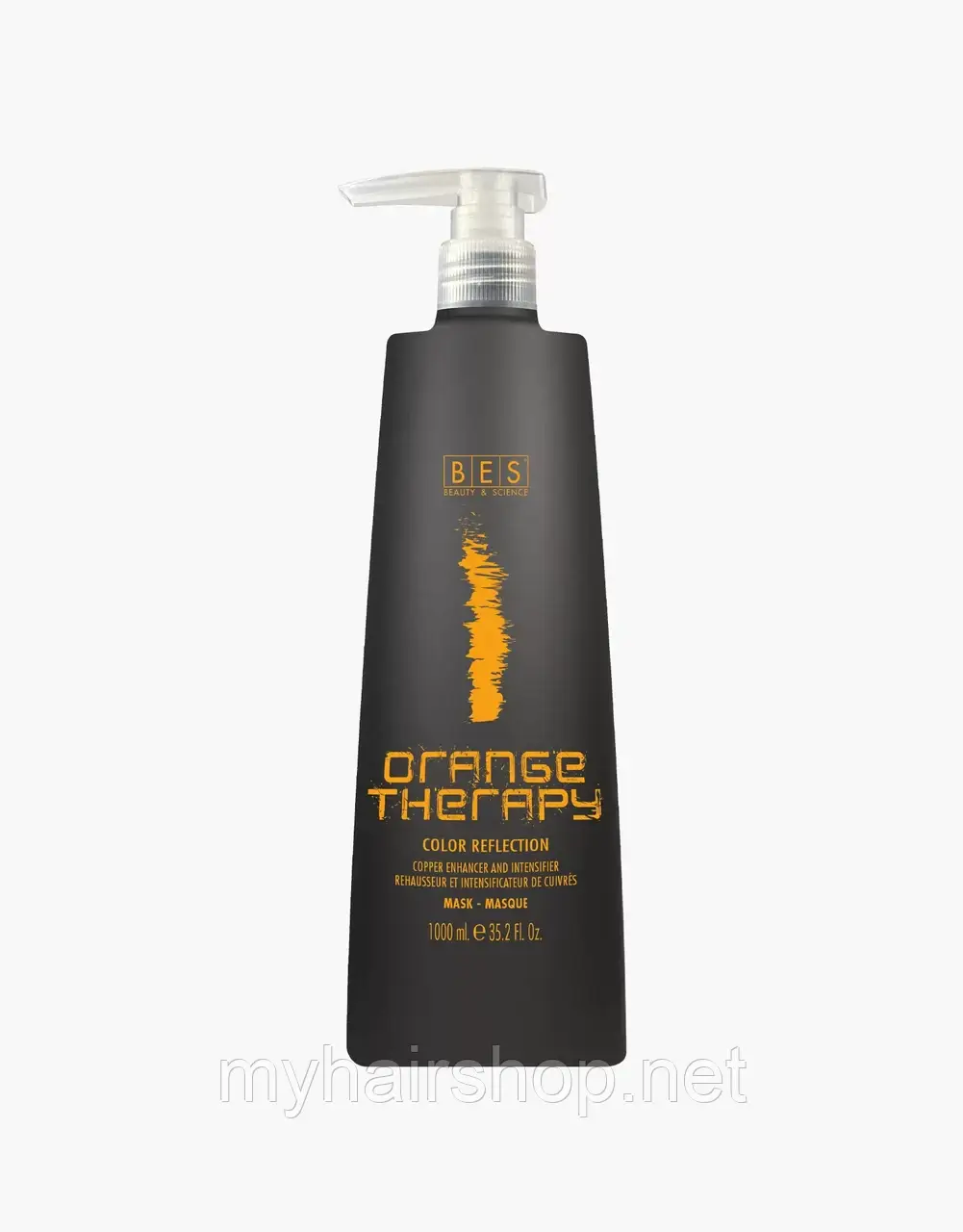 Маска тонуюча для волосся BES Color Reflection Orange Therapy 1000 мл