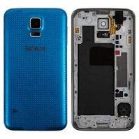 Корпус для смартфону Samsung G900H Galaxy S5, блакитний