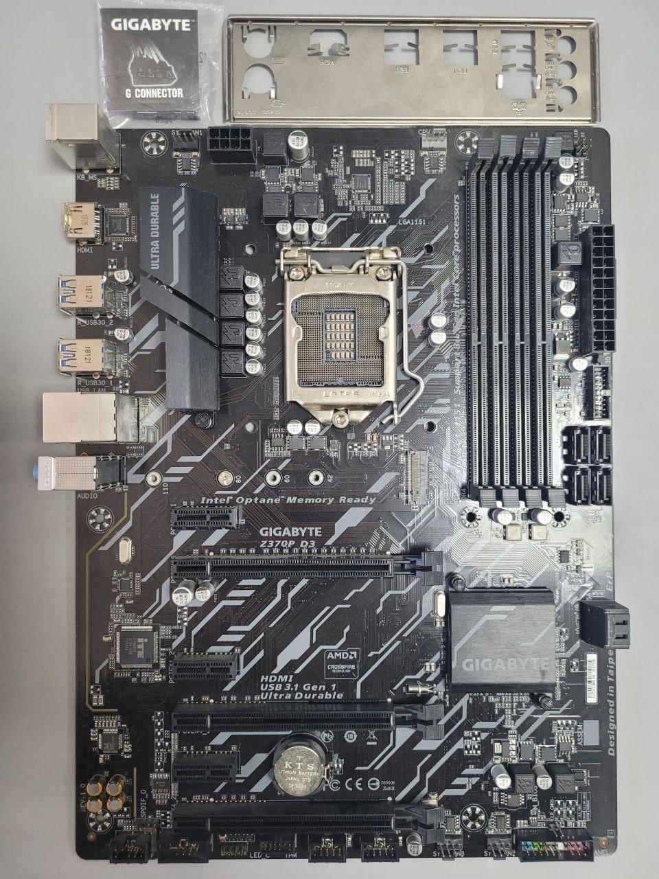 Материнская Плата Gigabyte Z370P D3 (s1151/Z370/4xDDR4) БУ — Купить ...