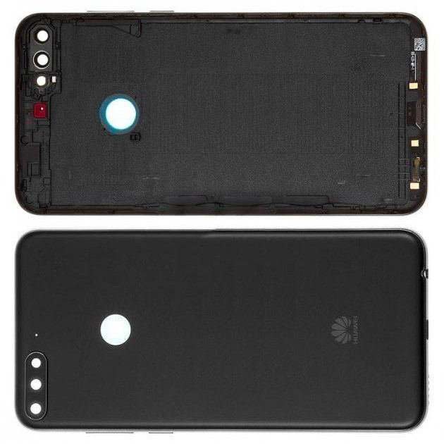 Задня кришка для смартфону Huawei Y7 2018, Original PRC чорний