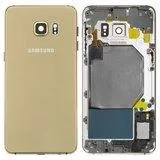 Корпус для смартфону Samsung G928F Galaxy S6 EDGE Plus, золотистий