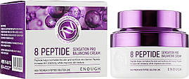 Enough 8 Peptide Sensation Pro Balancing Cream 50 ml Оригінал