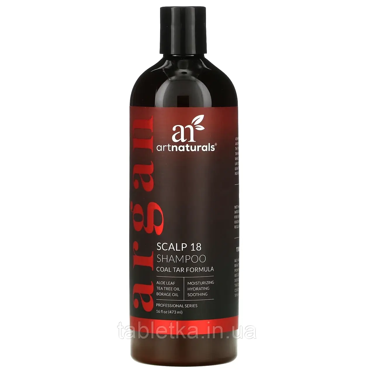 Artnaturals, Шампунь Scalp 18, формула з коксовим дегтем, 473 мл (16 рідких унцій)