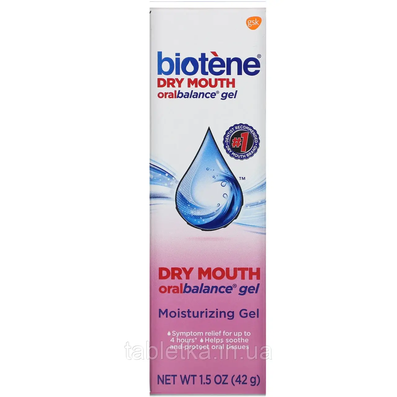 Biotene Dental Products, Гель Dry Mouth Oral Balance проти сухості в роті, 42 г