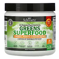 BioSchwartz, Greens Superfood, 190 г (6,7 унции) Днепр