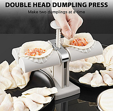 Машина для виготовлення вареників і пельменів ручна/ Станок для ліплення вареників/Рожевий верстат для ліплення