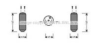 Осушитель RO-400 95- 1.3i 8V (±A), 1.4i 16V (±A), 1.5i 16V (±A), 1.6i 16V (±A), 2.0i 16V (±A) [OE. 8 LKQ A HD