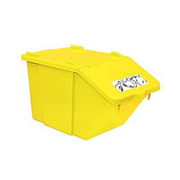 Мусорный контейнер Filmop Pick-Up, желтый, 45 л