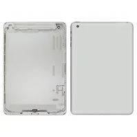 Задня кришка для Apple iPad Mini 2 Retina, срібляста, (версія 3G)