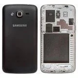 Корпус для смартфону Samsung G7102 Grand Duos 2, чорний
