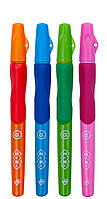 Ручка шариковая для правши с резиновым гриппом, синяя, дисплей по 10шт., ZB.2000-01