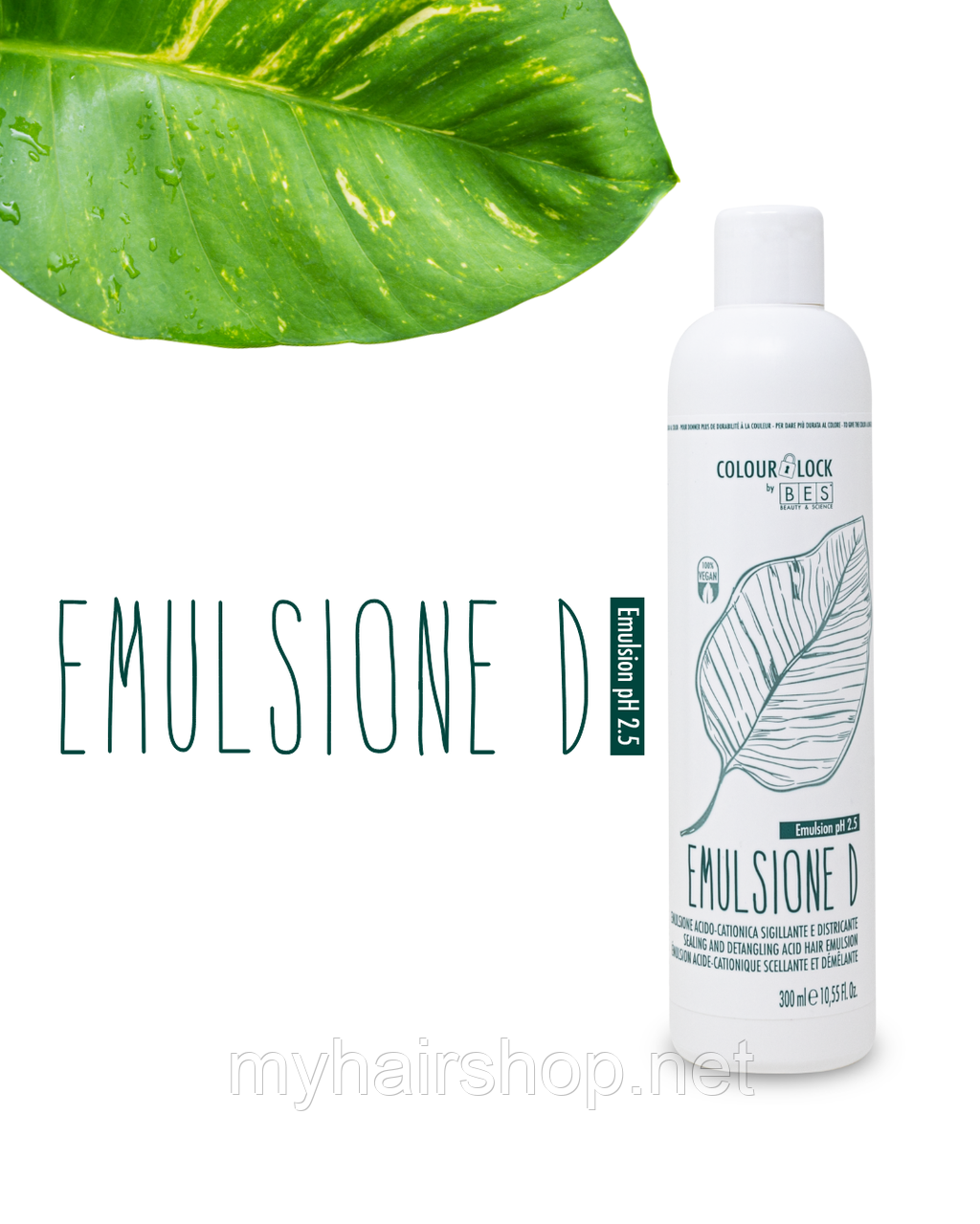 Бальзам професійний BES EMULSIONE D 300 мл