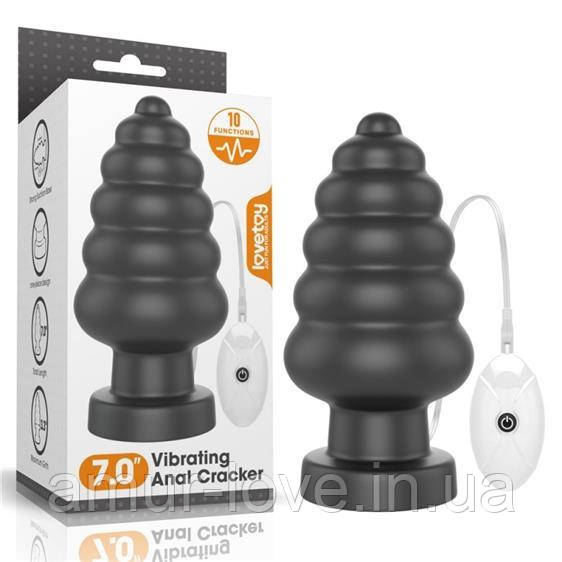 Анальний корок 7" King Sized Vibrating Anal Cracker
